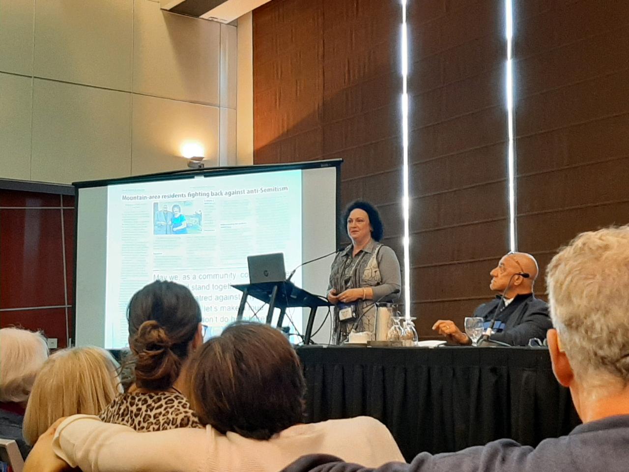 Spear on Educational Panel, in Vancouver, British Columbia Adult Standupster Program: "How and Why to be a Standupster today"