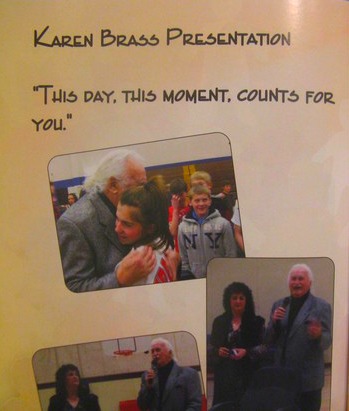 Middle School Year Book We were given two pages in their Yearbook
