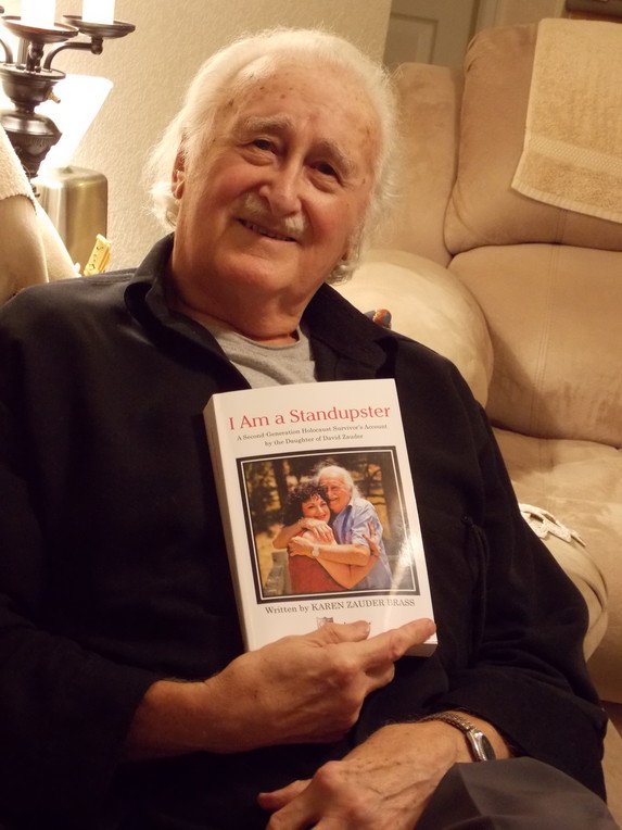 David Zauder, PROUD of my book! David Zauder, proud of my book being published 4 months prior to his death.